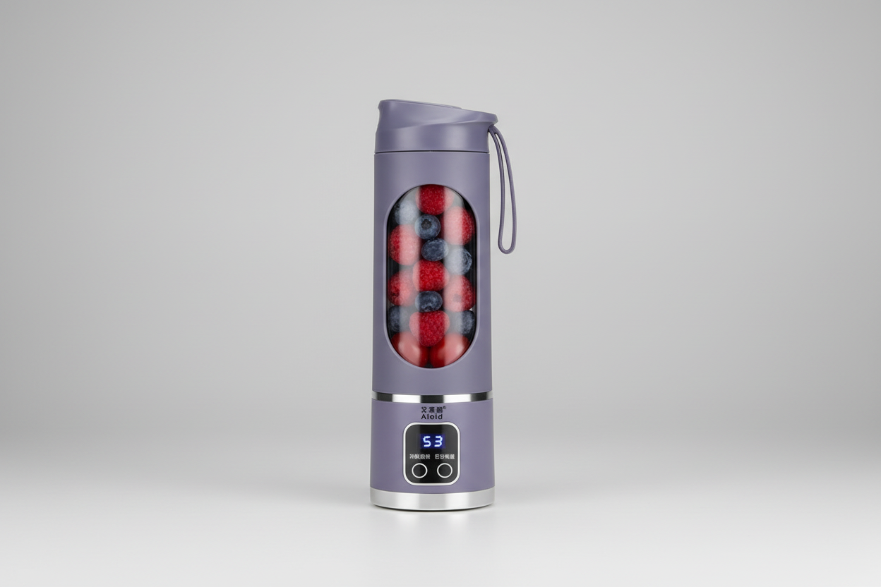 Portable Smoothie Blender Bottle